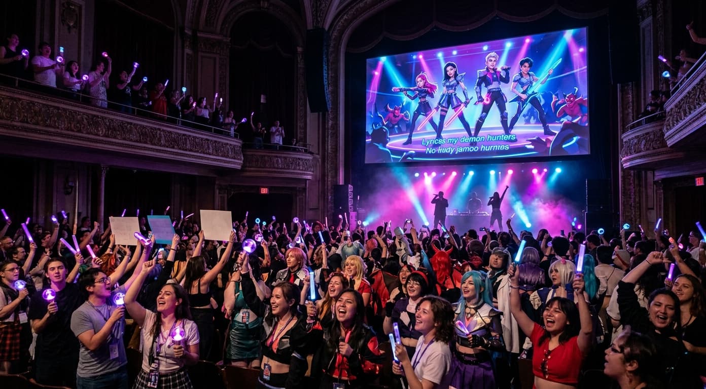 How to Enjoy a KPop Demon Hunters Sing-Along Event